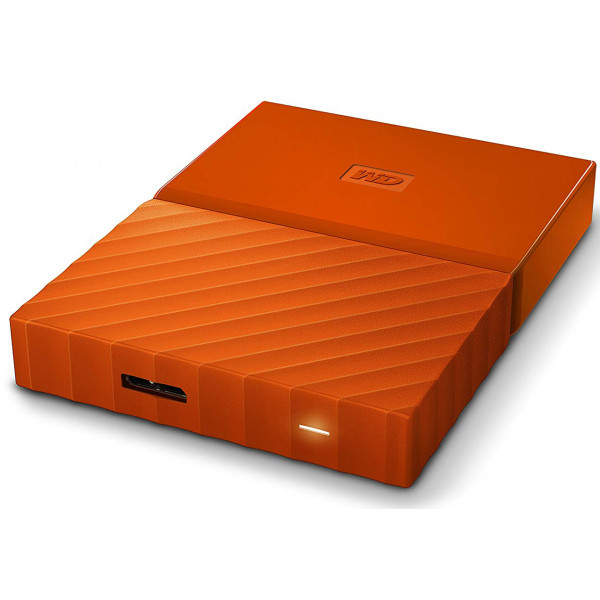 Фото - Жесткий диск внешний Western Digital My Passport 2TB USB 3.0 Orange (WDBS4B0020BOR-WESN)