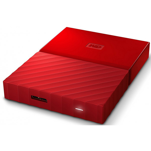 Фото - Жесткий диск внешний Western Digital My Passport 2TB USB 3.0 Red (WDBS4B0020BRD-WESN)