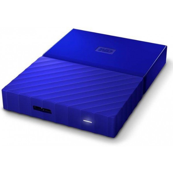 Фото - Жорсткий диск зовнішній Western Digital My Passport 3 TB Blue (WDBYFT0030BBL)