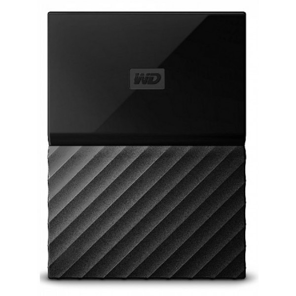 Фото - Жорсткий диск зовнішній Western Digital My Passport 4 TB Black (WDBYFT0040BBK)