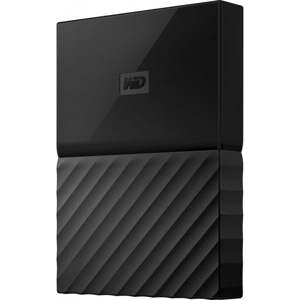 Фото - Жорсткий диск зовнішній Western Digital My Passport 4 TB Black (WDBYFT0040BBK)