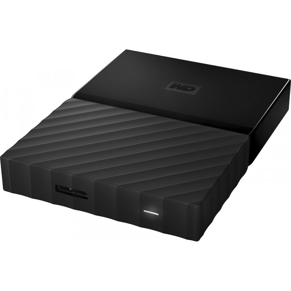 Фото - Жорсткий диск зовнішній Western Digital My Passport 4 TB Black (WDBYFT0040BBK)