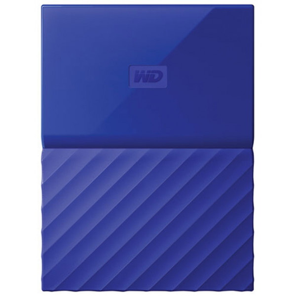 Фото - Жорсткий диск зовнішній Western Digital My Passport 4 TB Blue (WDBYFT0040BBL)