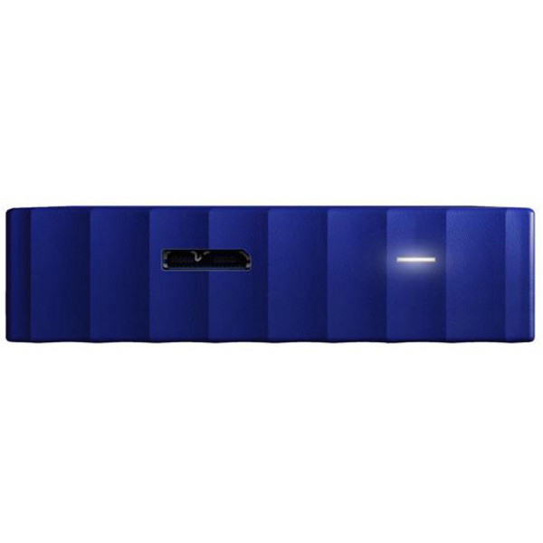 Фото - Жорсткий диск зовнішній Western Digital My Passport 4 TB Blue (WDBYFT0040BBL)
