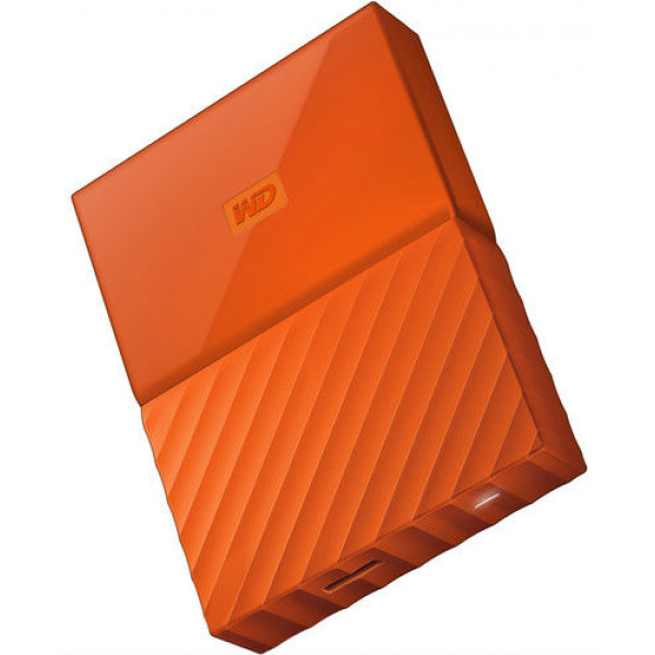 Фото - Жорсткий диск зовнішній Western Digital My Passport 4 TB Orange (WDBYFT0040BOR)