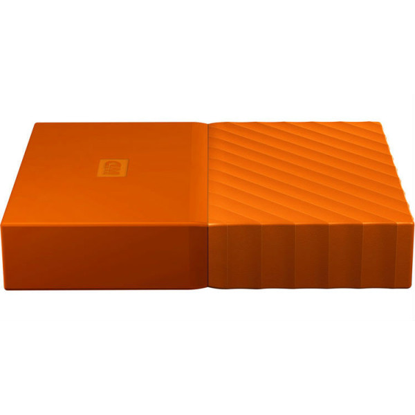 Фото - Жорсткий диск зовнішній Western Digital My Passport 4 TB Orange (WDBYFT0040BOR)