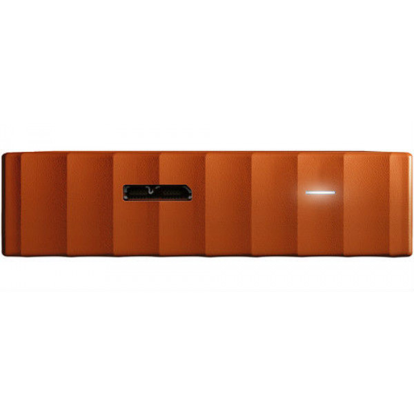 Фото - Жорсткий диск зовнішній Western Digital My Passport 4 TB Orange (WDBYFT0040BOR)