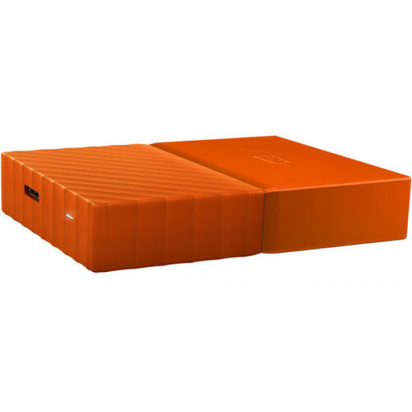 Фото - Жорсткий диск зовнішній Western Digital My Passport 4 TB Orange (WDBYFT0040BOR)