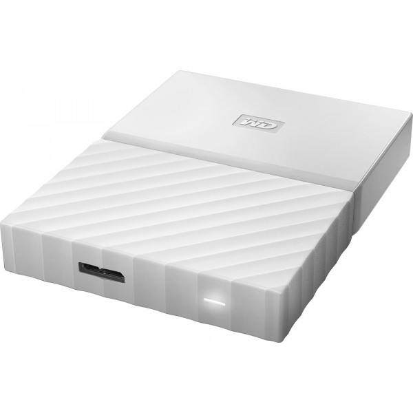 Фото - Жесткий диск внешний Western Digital My Passport 4 TB White (WDBYFT0040BWT)
