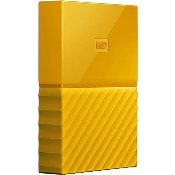 Фото - Жесткий диск внешний Western Digital My Passport 4 TB Yellow (WDBYFT0040BYL)