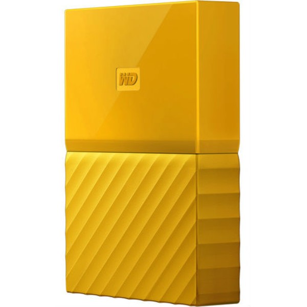 Фото - Жесткий диск внешний Western Digital My Passport 4 TB Yellow (WDBYFT0040BYL)