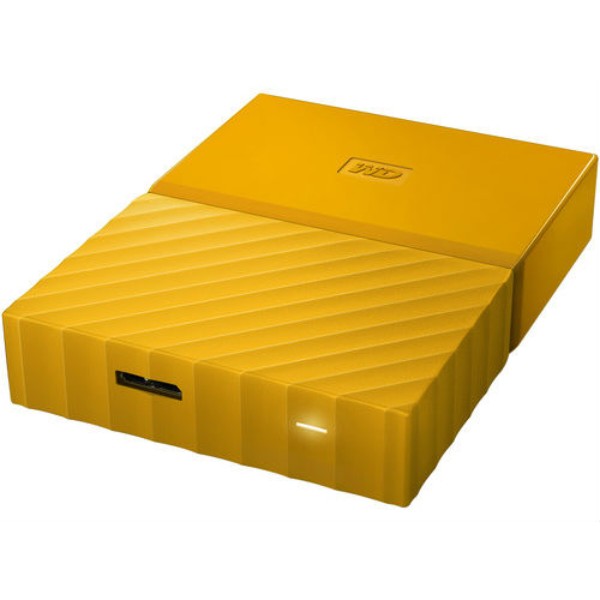 Фото - Жесткий диск внешний Western Digital My Passport 4 TB Yellow (WDBYFT0040BYL)