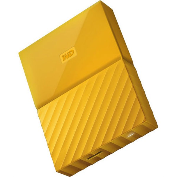 Фото - Жесткий диск внешний Western Digital My Passport 4 TB Yellow (WDBYFT0040BYL)