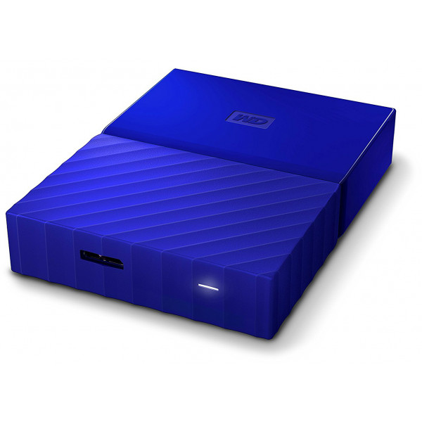 Фото - Жорсткий диск зовнішній Western Digital My Passport 2 TB Blue (WDBYFT0020BBL)