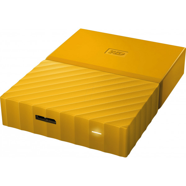 Фото - Жорсткий диск зовнішній Western Digital My Passport 1 TB Yellow (WDBYNN0010BYL)