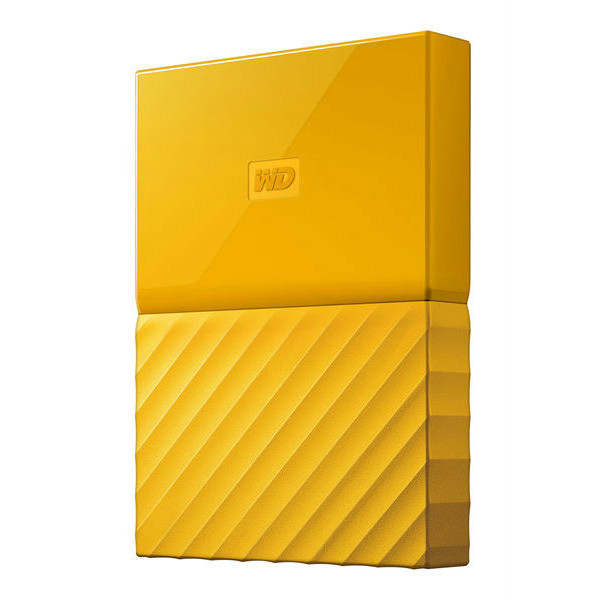 Фото - Жорсткий диск зовнішній Western Digital My Passport 1 TB Yellow (WDBYNN0010BYL)