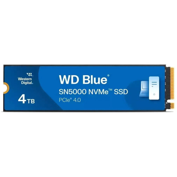 Фото - SSD-накопичувач внутрішній Western Digital M.2 4TB PCIe 4.0 Blue SN5000 (WDS400T4B0E)