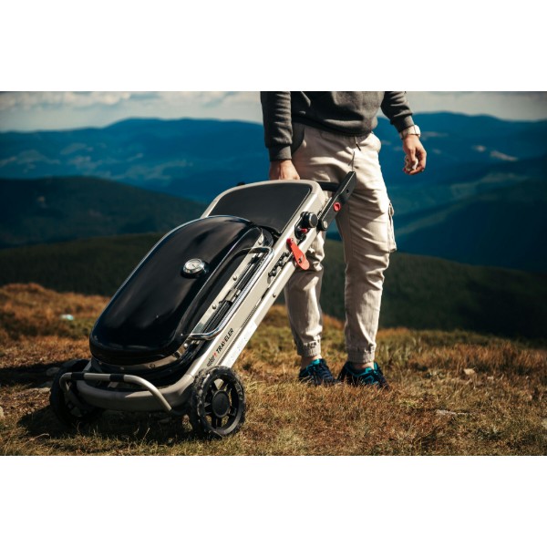Фото - Гриль газовий Weber Traveler LP Stealth, Black (9013075)