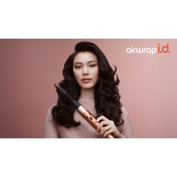 Фото - Уценка - Стайлер Dyson HS08 Airwrap ID T1/T2 Amber Silk Янтарный шелк (123682-01)