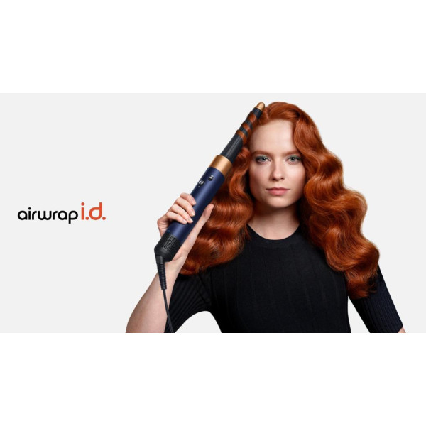 Фото - Стайлер Dyson HS08 Airwrap ID Straight/Wavy Prussian blue/Rich Copper Синій/Мідь (107163-01)