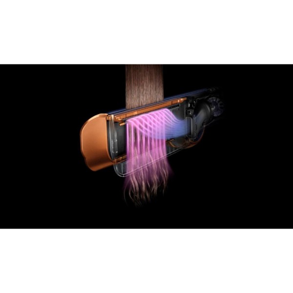 Фото - Вирівнювач волосся Dyson Airstrait HT01 Amber Silk Янтарний шовк (143343-01)