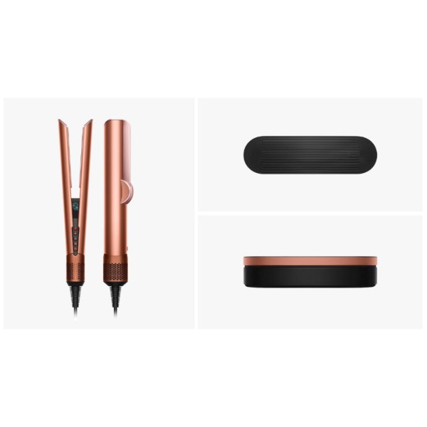 Фото - Вирівнювач волосся Dyson Airstrait HT01 Amber Silk Янтарний шовк (143343-01)