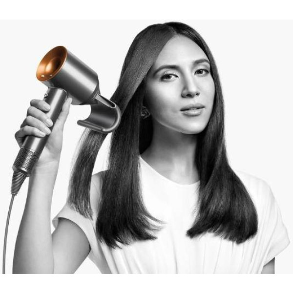 Фото - Фен Dyson HD07 Supersonic Straight/Wavy Prussian Blue/Rich Copper (113277-01)