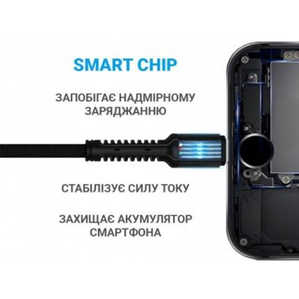Фото - Кабель MAKE USB to Type-C 2.4A 1м Denim Grey (MCB-CD9GR)