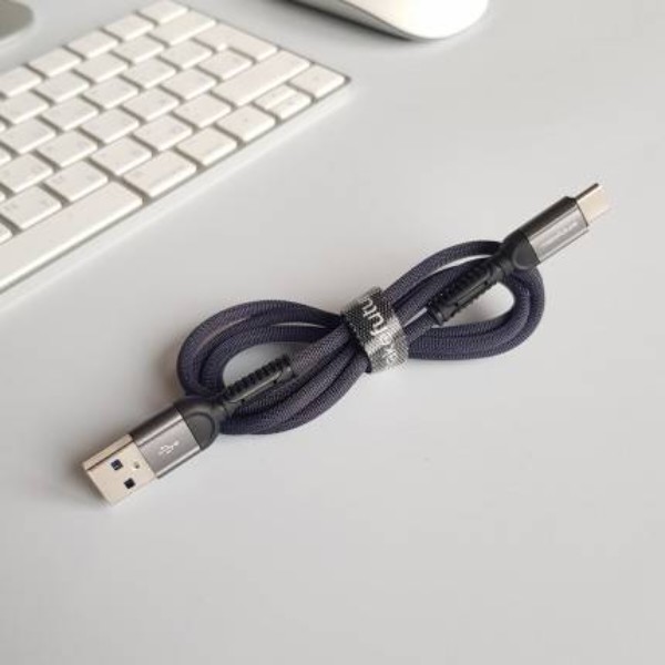 Фото - Кабель MAKE USB to Type-C 2.4A 1м Denim Grey (MCB-CD9GR)