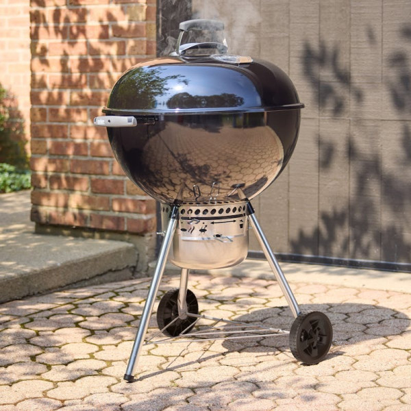 Фото - Гриль-барбекю вугільний Weber Original Kettle Premium 57 см (1502210)