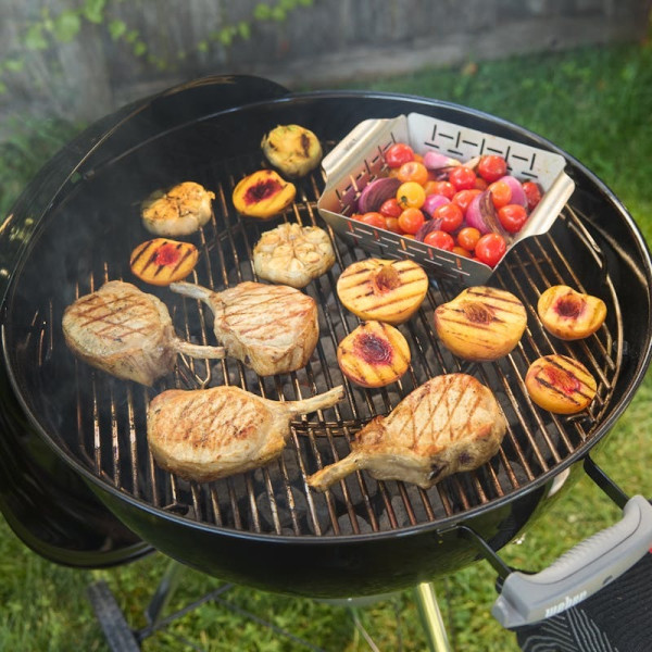 Фото - Гриль-барбекю вугільний Weber Original Kettle Premium 57 см (1502210)