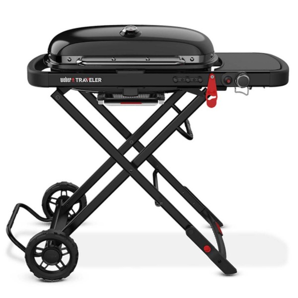 Фото - Гриль газовий Weber Traveler LP Stealth, Black (9013075)
