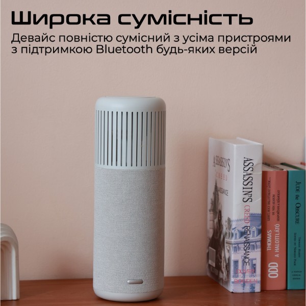 Фото - Акустична система HiFuture wedge.silverwhite