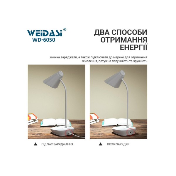 Фото - Настільна лампа Weidasi WD-6050A