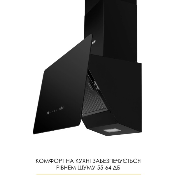Фото - Витяжка декоративна Weilor AURA WDS 63 BLACK