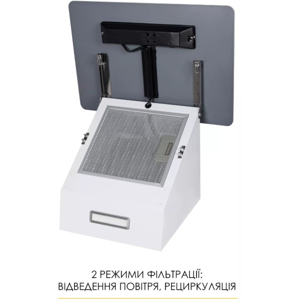 Фото - Витяжка декоративна Weilor AURA WDS 63 WHITE