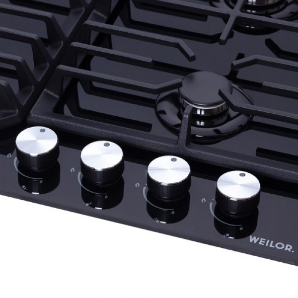 Фото - Варильна поверхня газова Weilor GG W624 BL