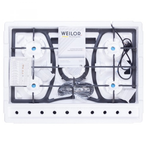 Фото - Варочная панель газовая Weilor GM W714 BL