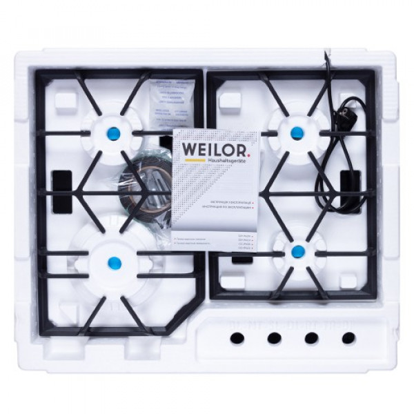 Фото - Варочная панель газовая Weilor GG W604 BL