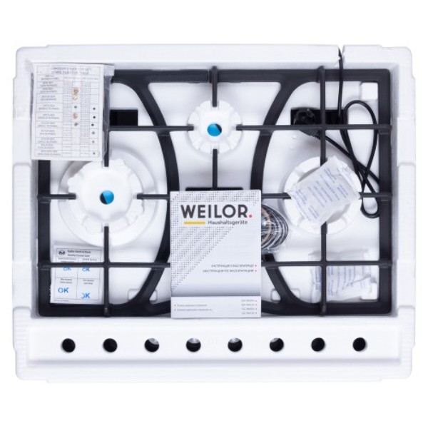 Фото - Варильна поверхня газова Weilor GG W614 BL