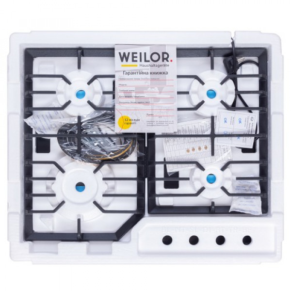 Фото - Варочная панель газовая Weilor GM 624 BL