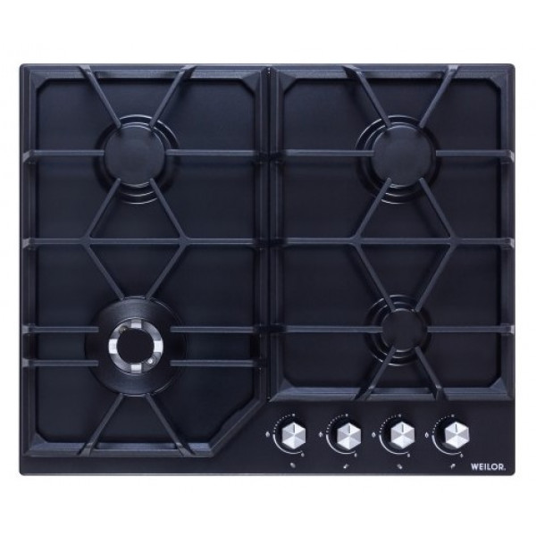 Фото - Варочная панель газовая Weilor GM W604 BL