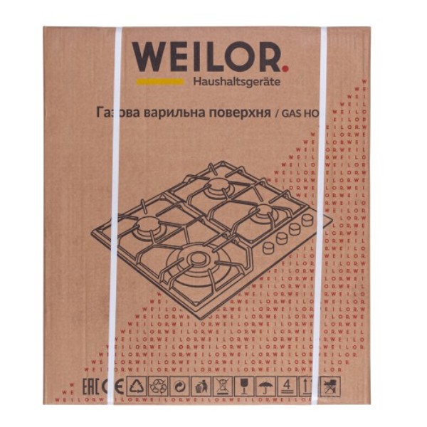 Фото - Варочная панель газовая Weilor GM W604 WH