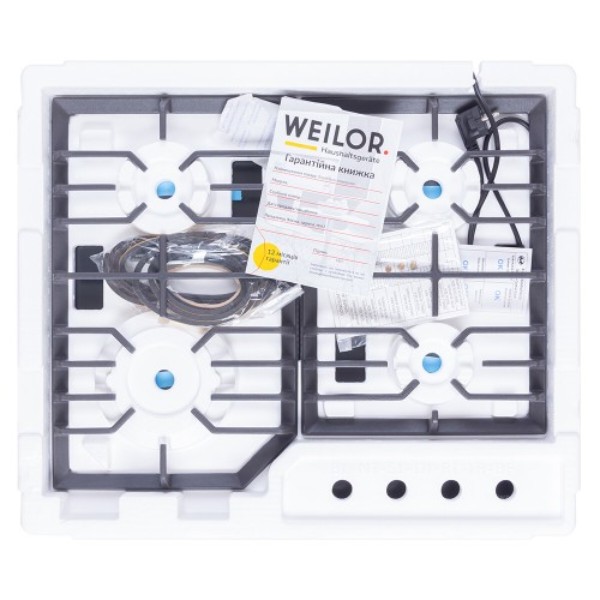 Фото - Варильна поверхня газова Weilor GM W624 BL