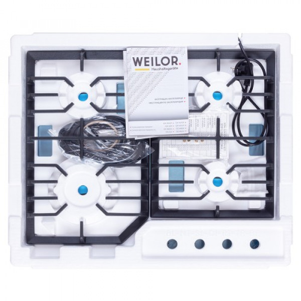 Фото - Варочная панель газовая Weilor GM W624 SS