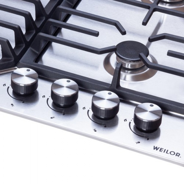 Фото - Варочная панель газовая Weilor GM W624 SS