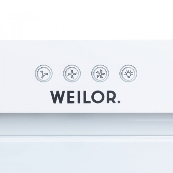 Фото - Витяжка вбудована Weilor PBE 6230 GLASS WH 1100 LED