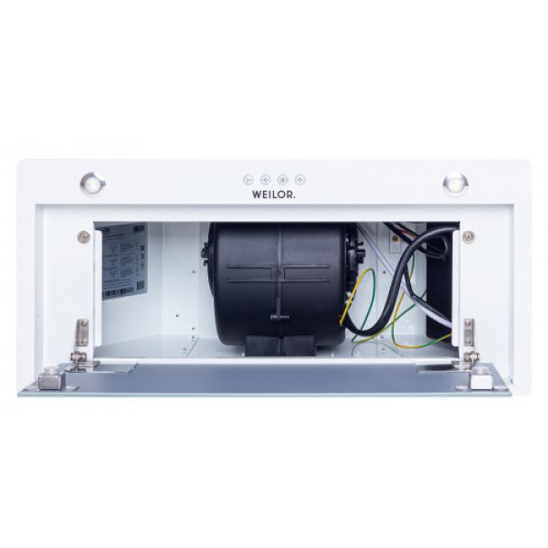 Фото - Витяжка вбудована Weilor PBE 6230 GLASS WH 1100 LED