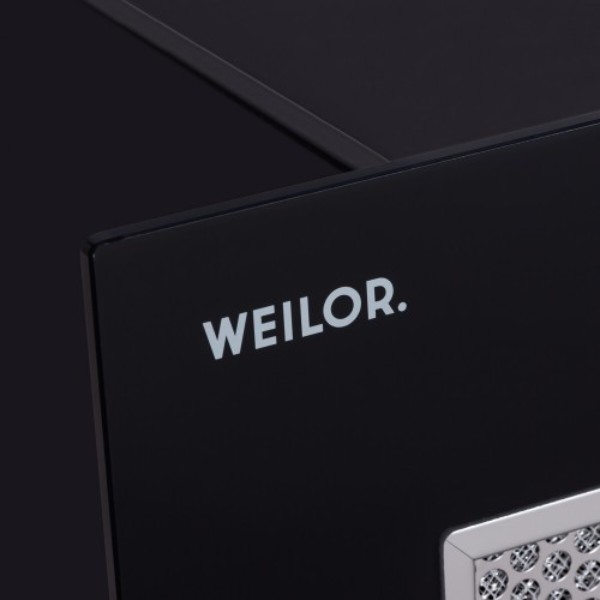 Фото - Вытяжка встраиваемая Weilor PBSR 72651 GLASS BL 1300 LED Strip