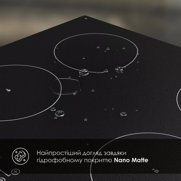 Фото - Варочная панель электрическая Weilor WIS 643 BLACK NanoProtect